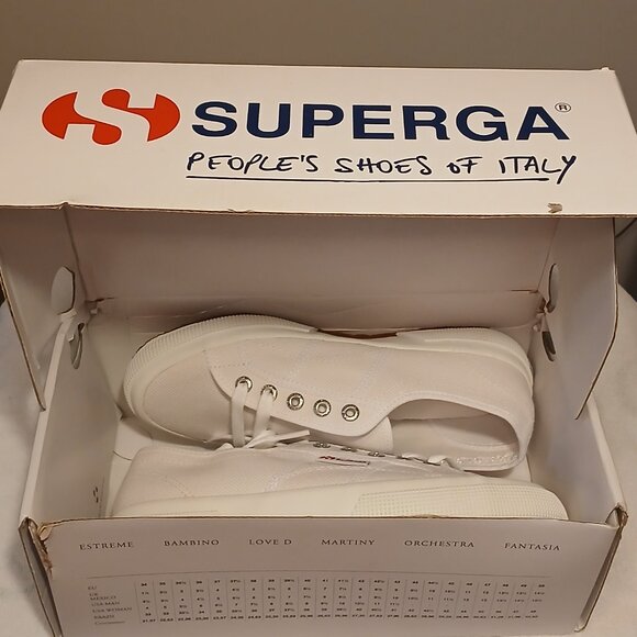 SUPERGA UNISEX TENNIS SHOES - Picture 7 of 8